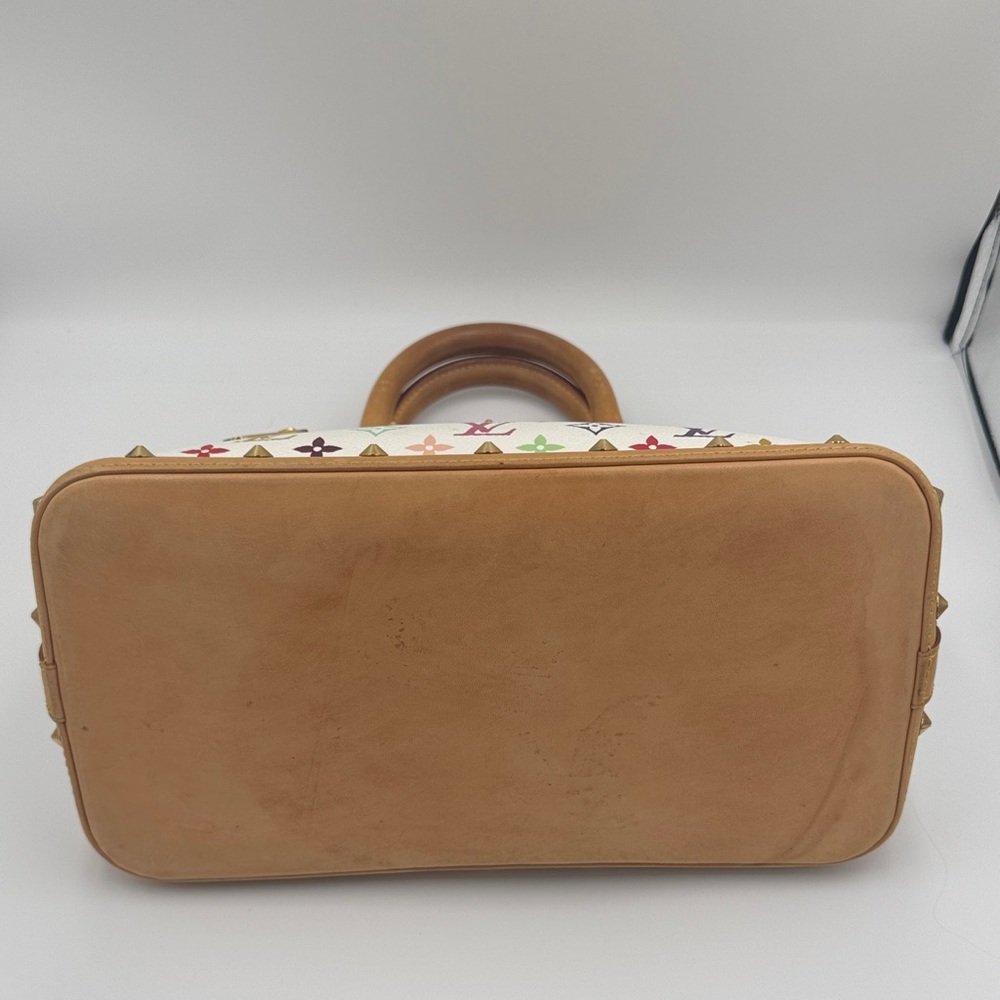 Louis Vuitton White Murakami Alma - Picture 11 of 12